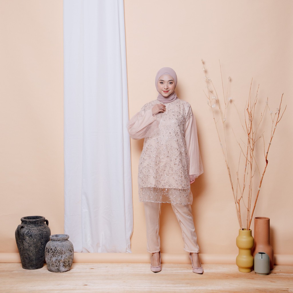 HAVVA THE LABEL - NASHA BROCADE TUNIK