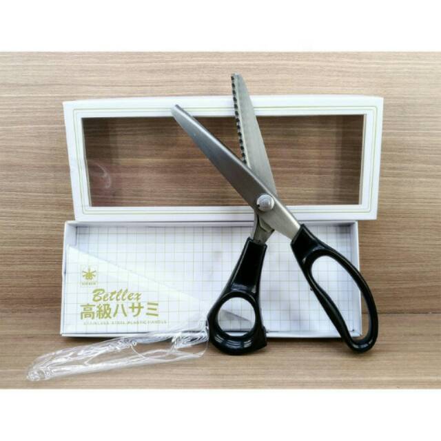 Gunting Gerigi - Pinking Shears - Gunting Zig Zag ukuran 9&quot;