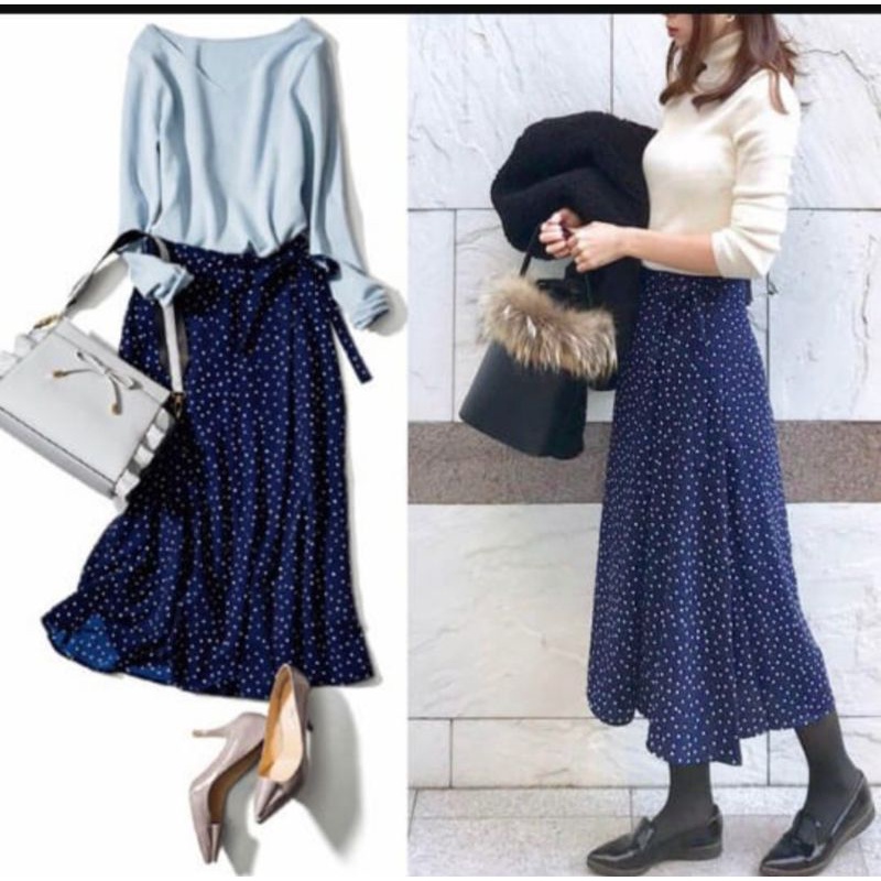 UNIQLO GU Skirt Rok Wanita Original Branded-3