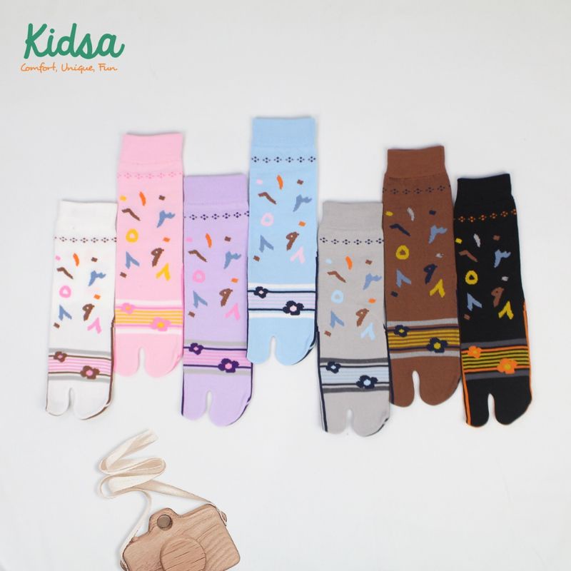 Kaos Kaki Anak Kidsa Motif Flower Aljabar by Kanik | Kidsa Polka Aljabar