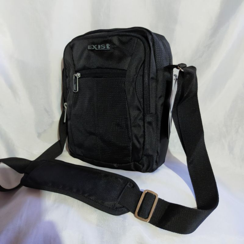 Tas Selempang - travel pouch ukuran 9 inch - EXIST 49216 - 49220 - 49222 original produk lokal berkualitas