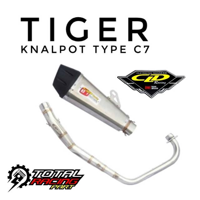 KNALPOT TIGER CLD C7