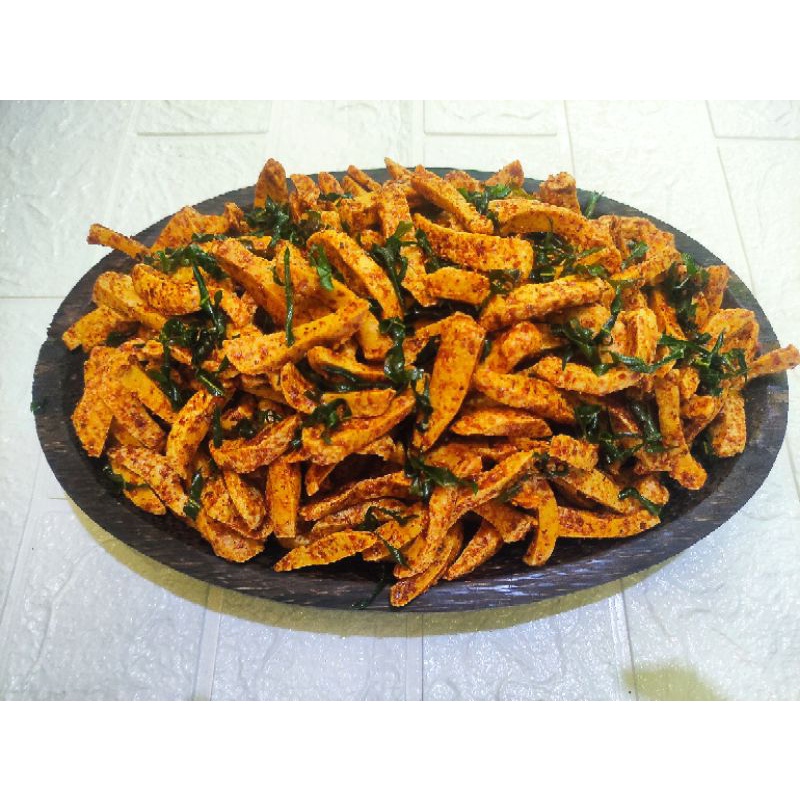 

BASRENG DAUN JERUK PEDAS ISI PAKET 10 KG / BASO GORENG KRIUK/ BASRENG PEDAS/BASRENG STICK