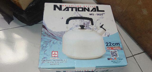 Maspion Teko Bunyi Nasional 22 Aluminium - Silver