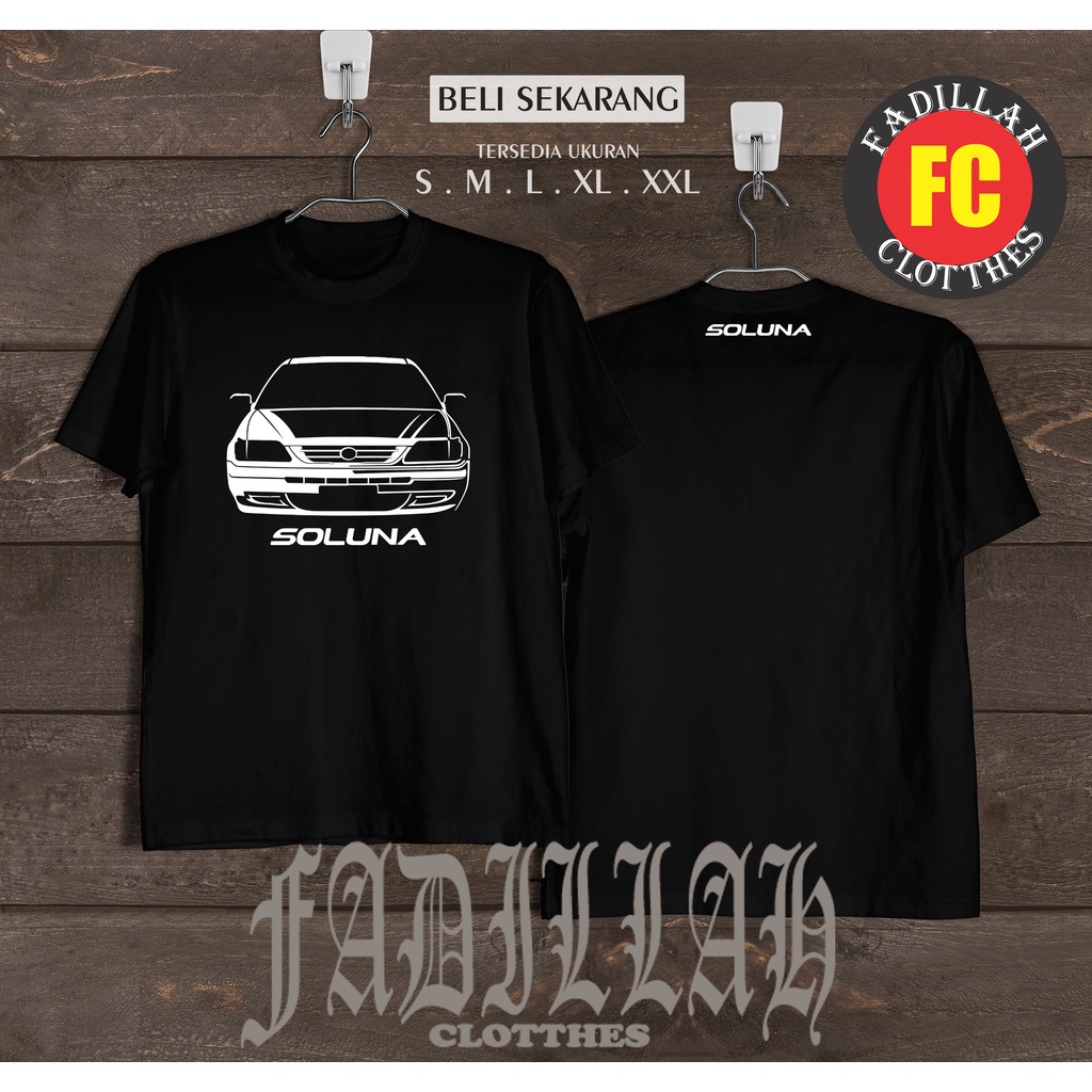 Kaos Baju Toyota Soluna Kaos Otomotif