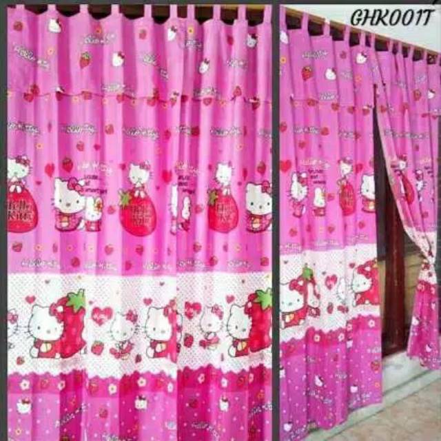 Hordeng Pintu Karakter Ukuran -+ 70cm X 195cm