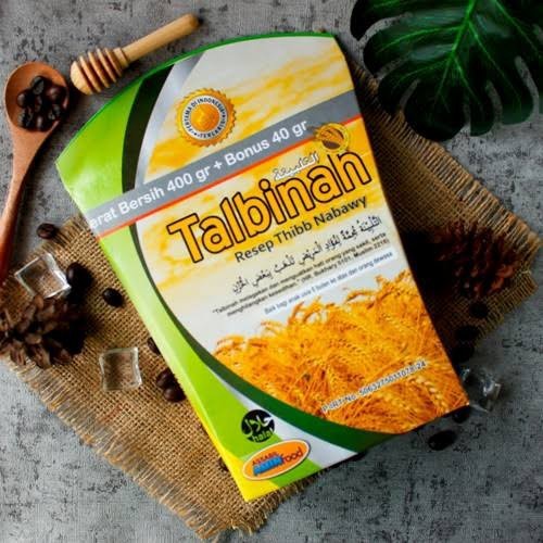 

Talbinah Resep Thibib Nabawy 400gr + 40gr Tepung Gandum 100%Original