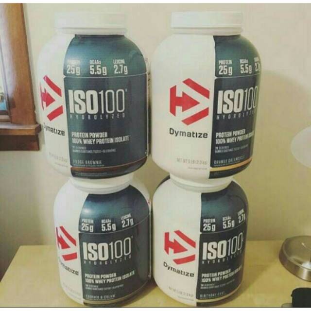 Iso 100 iso100 dymatize isolate whey protein 5 lbs