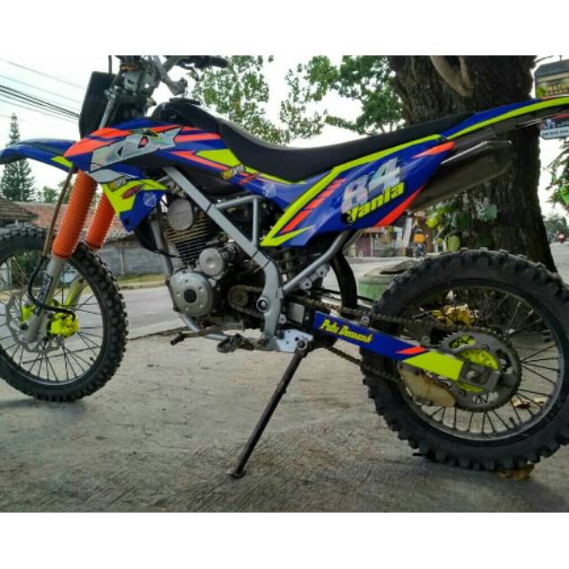 Decal Klx Bf Kombinasi Stabilo Dan Chrome Shopee Indonesia