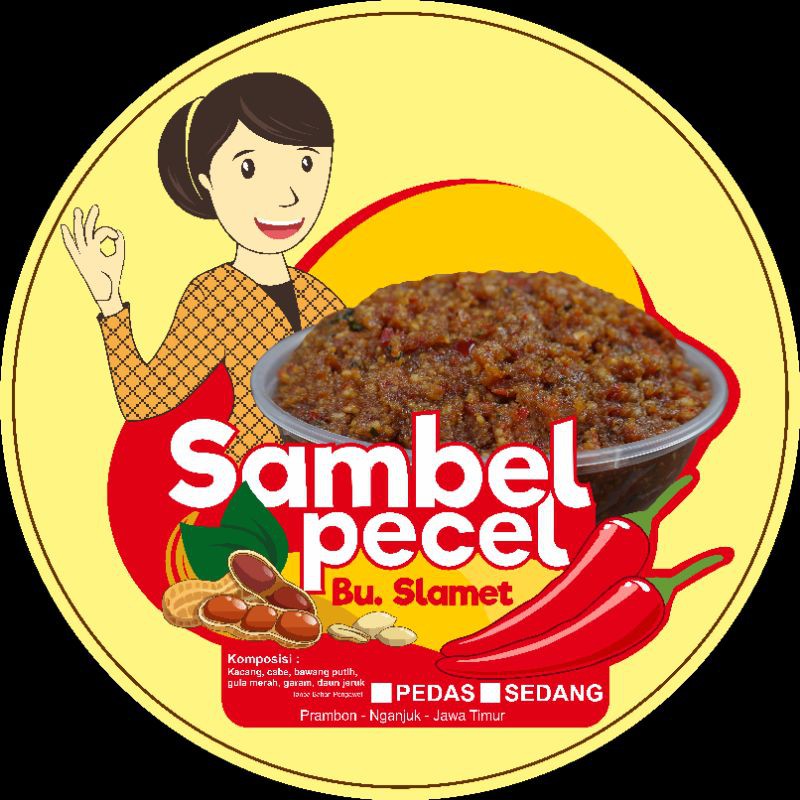 

Sambel Pecel 250 gr Murah dari nganjuk