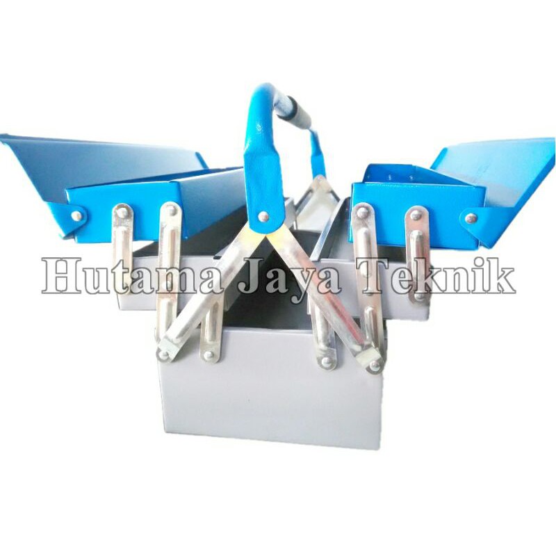 Tool Box Tenka 3 susun besi  box kunci /alat tempat perkakas TB -122