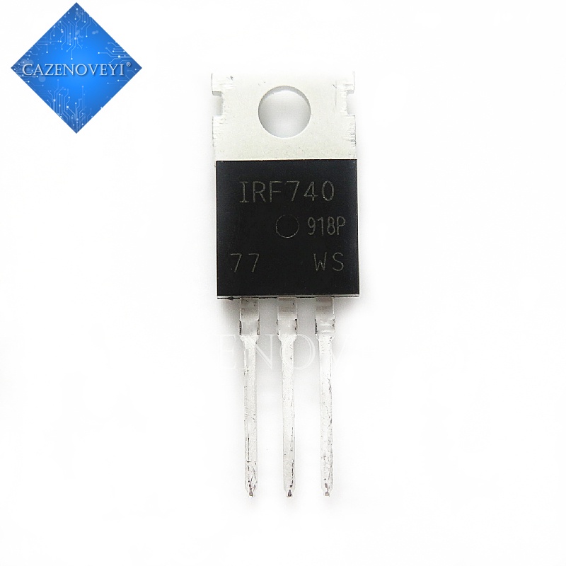 10pcs Ic IRF740PBF IRF740 TO-220 400V 10A