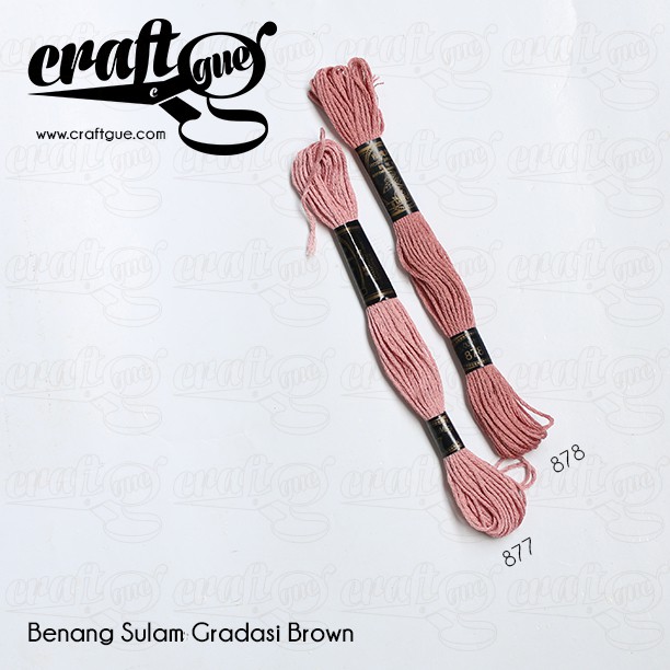 Benang Sulam (Rose) BROWN