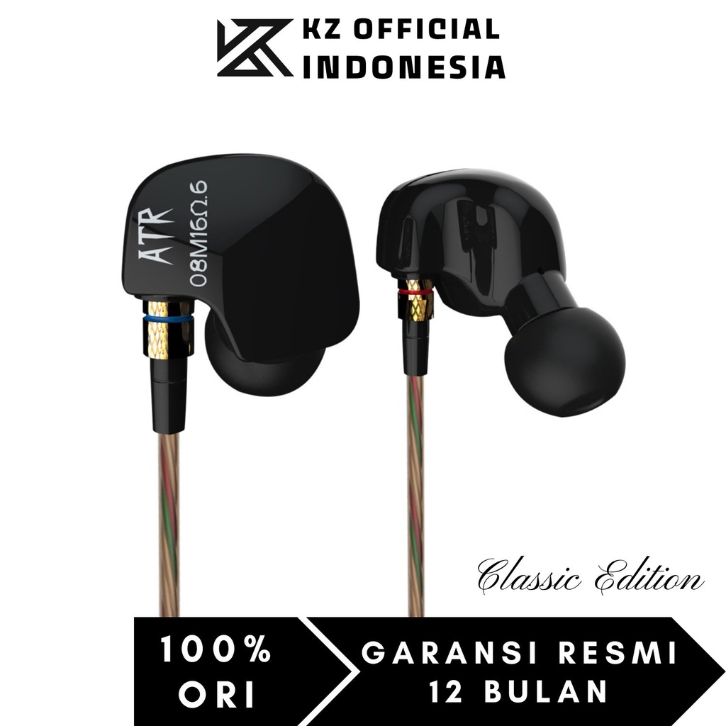 KZ ATR In Ear Earphone - Garansi Resmi