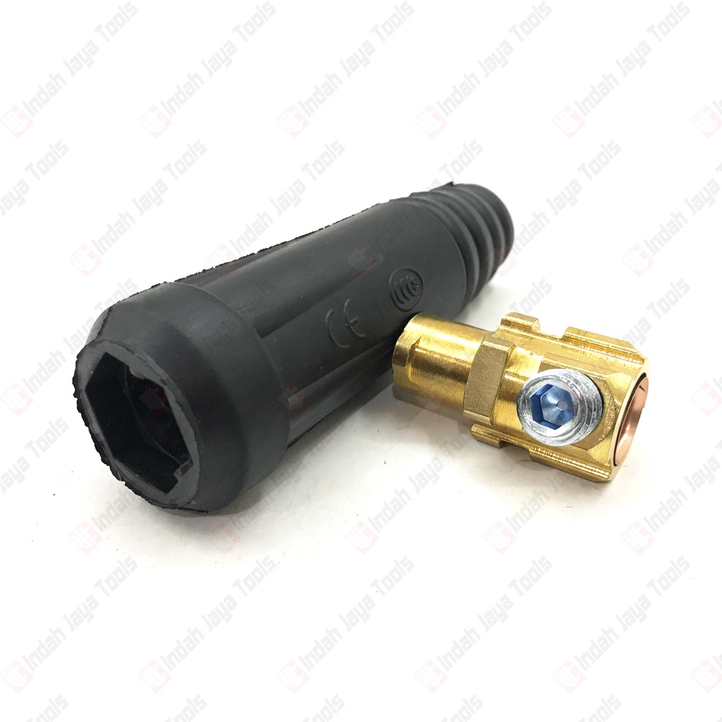 CONNECTOR LAS MALE Kabel Konektor 10-25 35-50 mm Kabel Las Welding