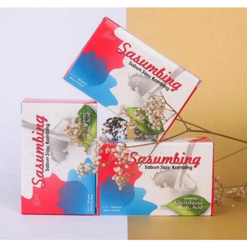 Sabun Muka Sasumbing isi 3 pcs