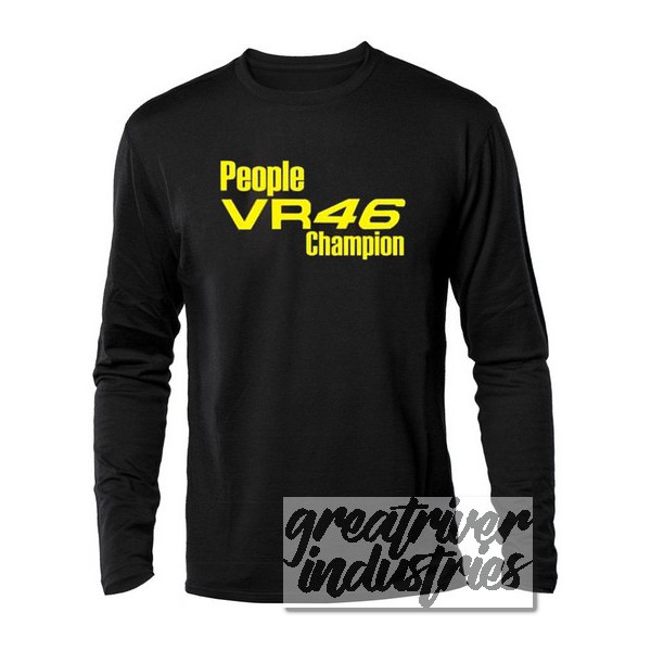 kaos people vr46 champion valentino rossi ( lengan panjang )