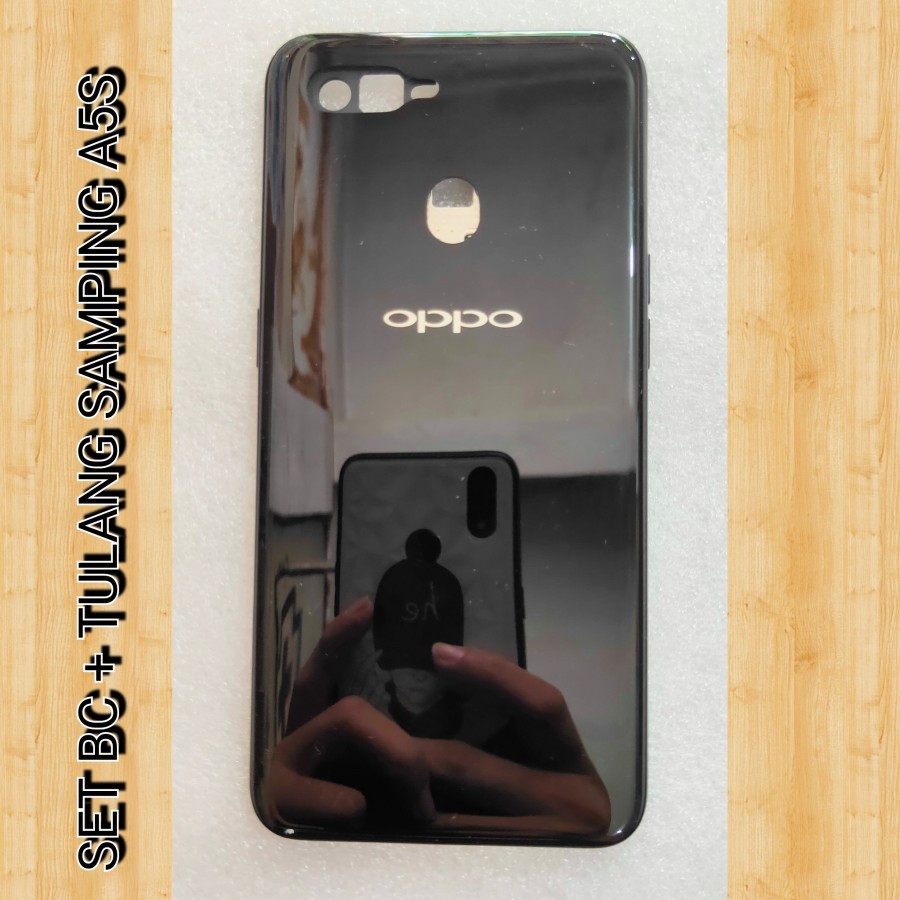 Casing Fullset Oppo A5S Backdoor Set Tulang Samping Oppo A5S
