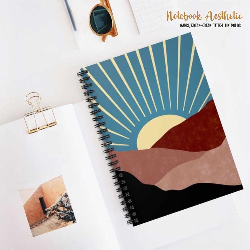 

Notebook Aesthetic | Ready Cover | A5 | 100 Page
