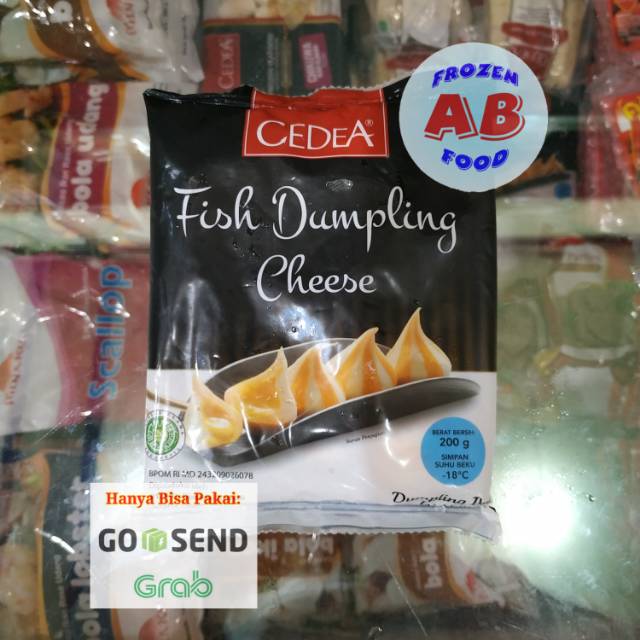 

CEDEA Fish Dumpling Cheese 200 gram CEDEA Dumpling Ikan isi Keju 200gram Bakso Keju 200 gr 200gr