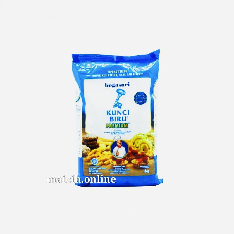 Terigu kunci biru premium kemasan 1kg