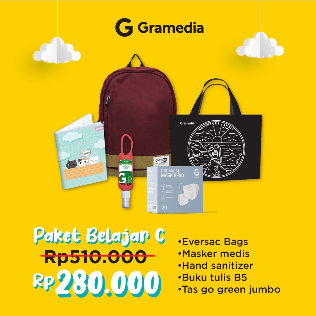 

GRAMEDIA BSD CITY - PAKET C - GRAMEDIA SAHABAT SEKOLAH