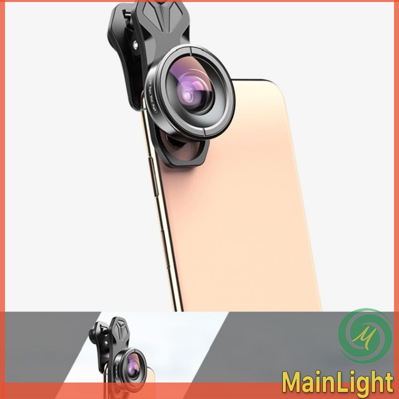 APEXEL Lensa Kamera Smartphone Universal Clip 170 Wide Angle Lens