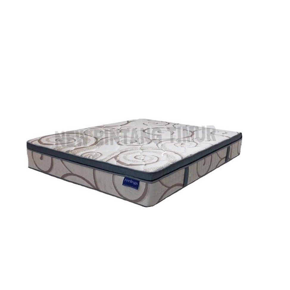 TERLARIS  Spring Bed Romance Feelings Plush Top 160 x 200 Mattress Only TERBARU