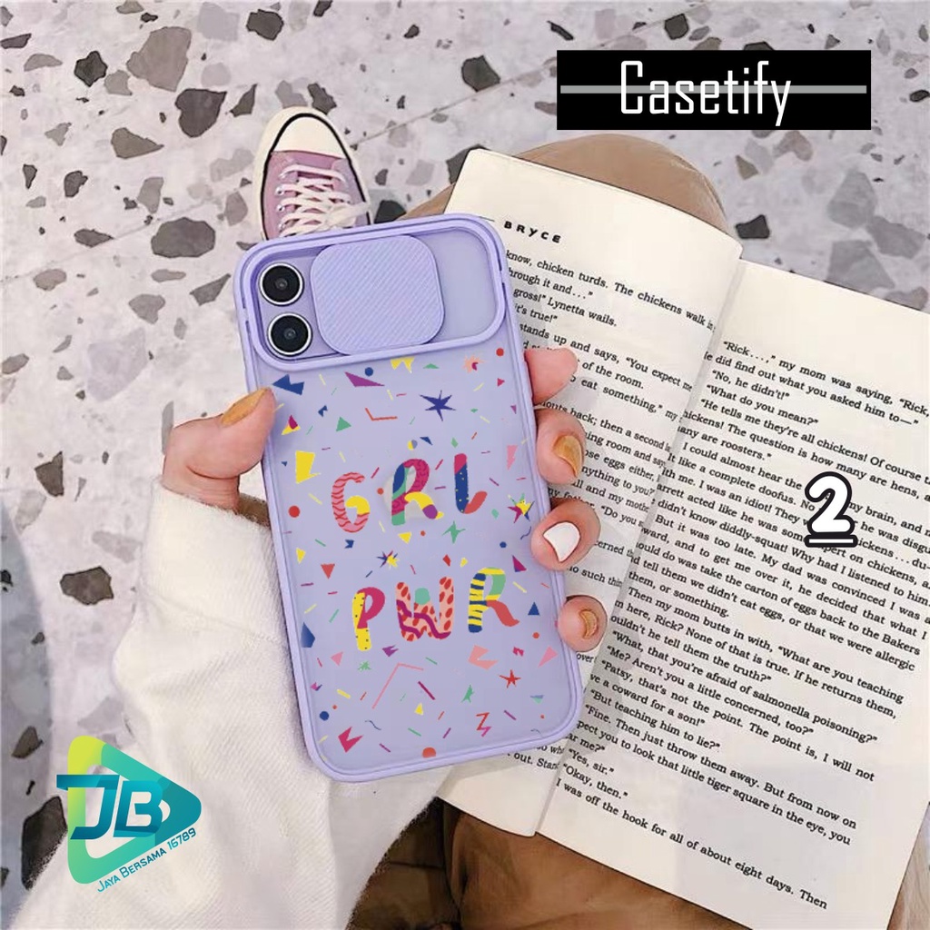 SOFTCASE SLIDE KAMERA CASETIFY OPPO VIVO SAMSUNG XIAOMI REALME IPHONE ALL TYPE JB4800