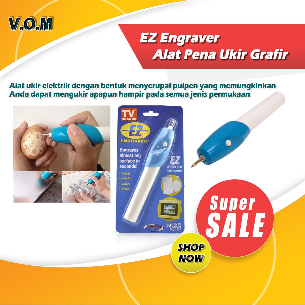 VOM EZ Engraver / Alat Pena Ukir Grafir - 0010