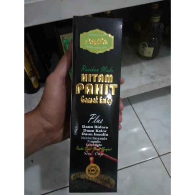 

Madu hitam pahit gamat emas