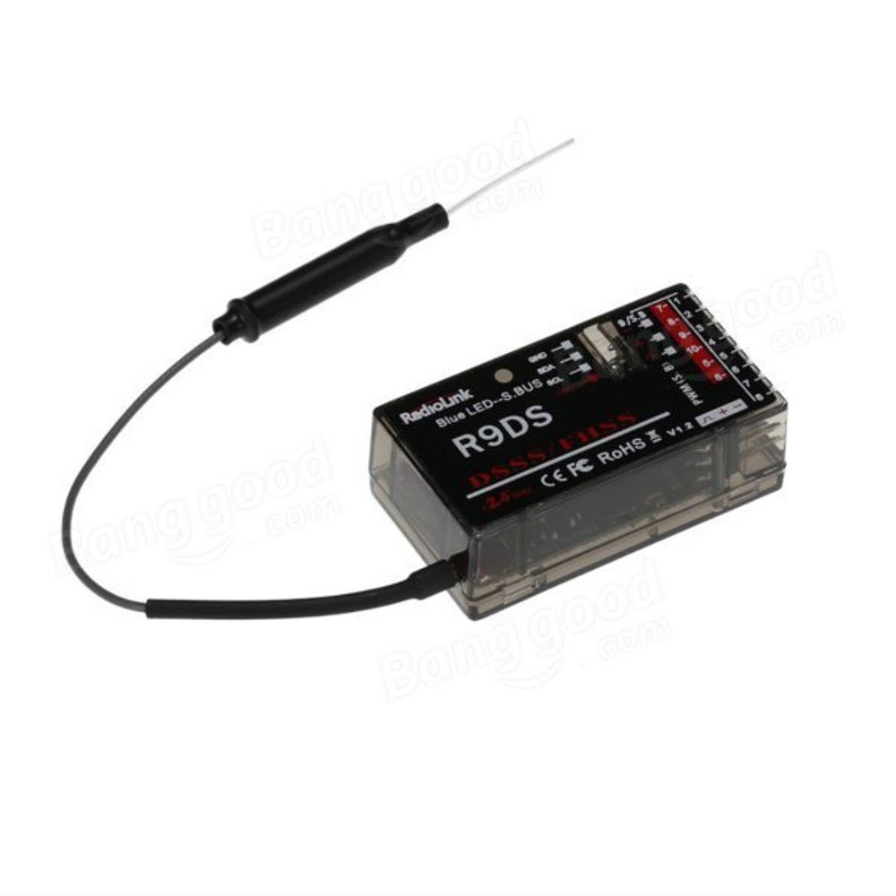 Receiver AT9 R9DS R9DS 2 4GHz 9CH DSSS For AT9 AT10