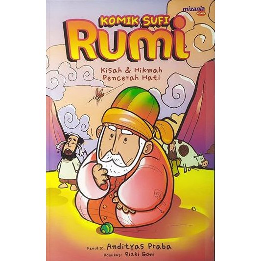 BUKU BBM#KOMIK SUFI RUMI #1.KISAH & HIKMAH PENCERAH HATI