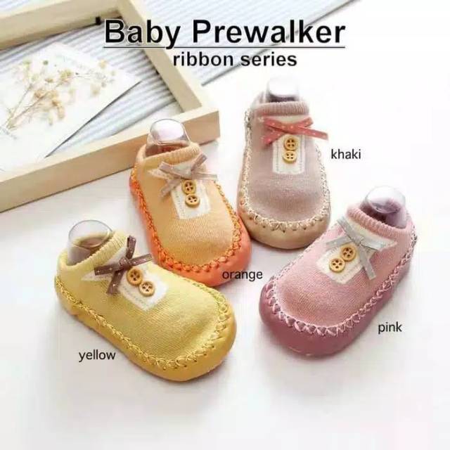 PREMIUM SKIDDERS PREWALKER SHOES BABY / KAOS KAKI BAYI KOREA 3D