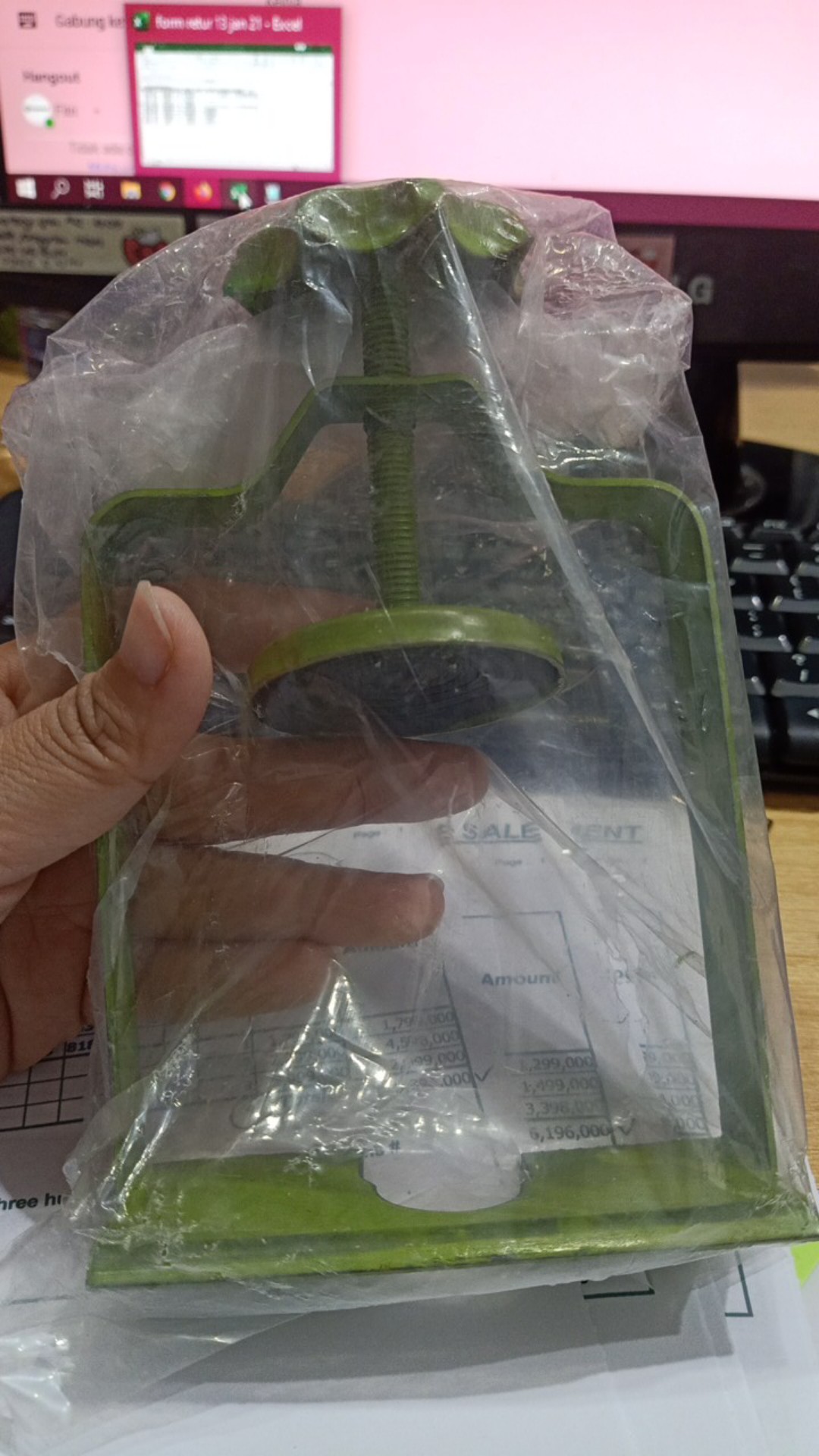 Alat Pengaman Gas Regulator / Alat Pengencang Regulator