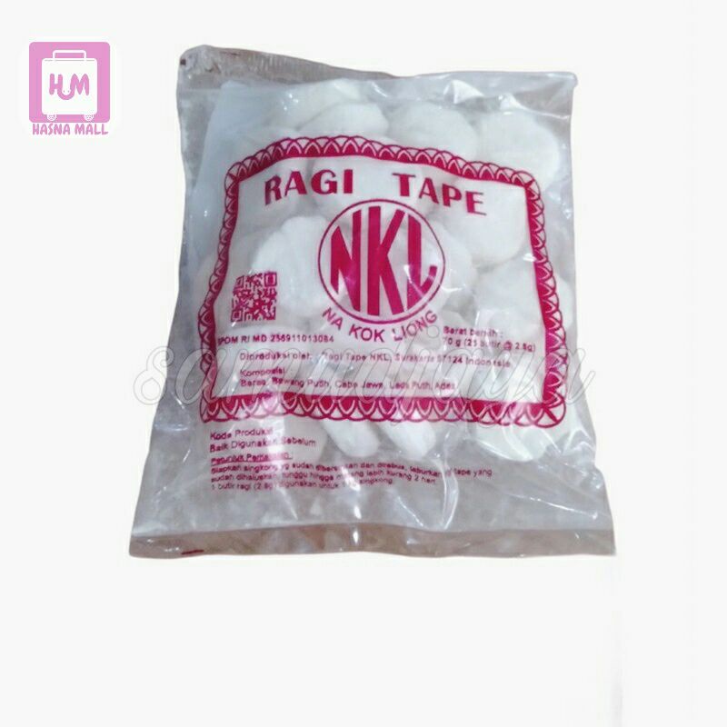 Hasna Mall - Ragi tape singkong Tape ketan manis NKL / pakan semut jepang