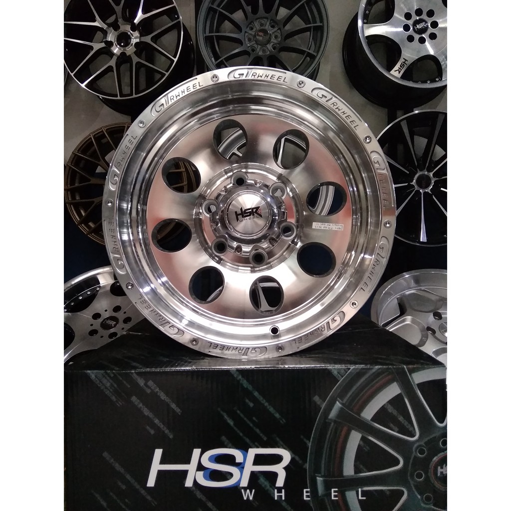 Velg Mobil Ring 16 HSR DUFFY JT84 Silver Polish