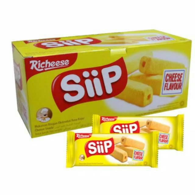 

Richeese Nabati Siip Keju 5 Gram [20 pcs / Box]