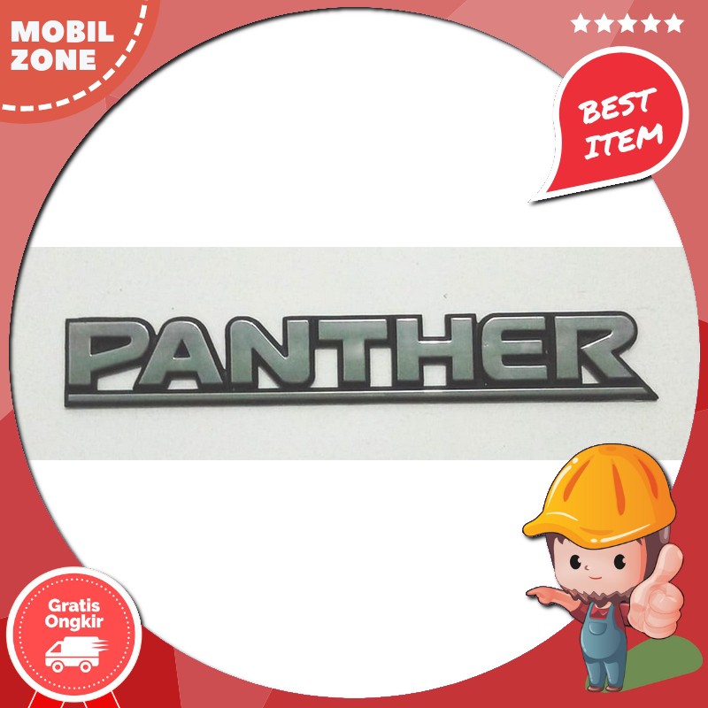 Sparepart Mobil Emblem Logo Isuzu Panther Chrome