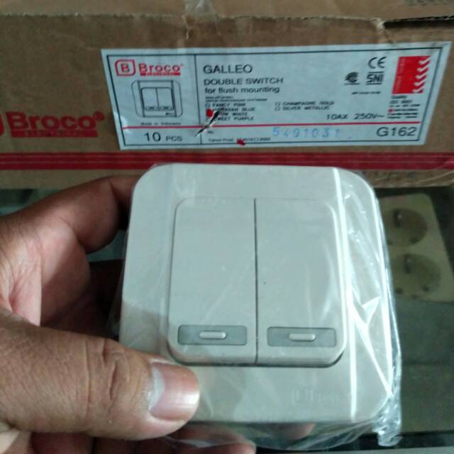 Saklar seri broco galeo