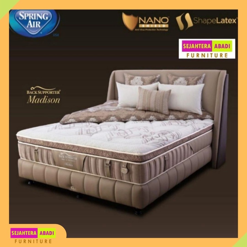Springbed Matras SPRING AIR USA Type MADISON Kasur Kesehatan