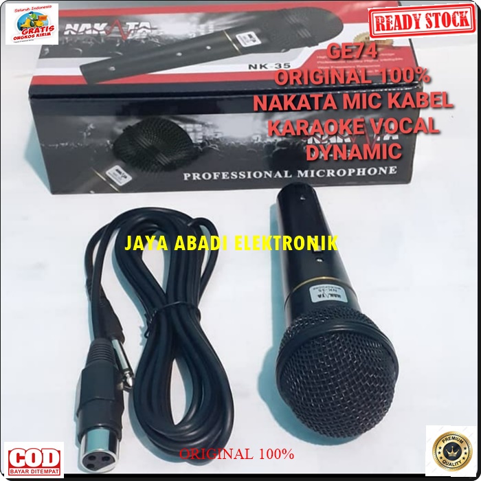 G72 ORIGINAL NAKATA MIC KABEL LEGENDARY DYNAMIC MIKROPON MIK MICROPHONE MIKROPHONE CABLE KARAOKE VOKAL VOCAL AUDIO SOUND SISTEM PROFESIONAL PRO PENGERAS SPEAKER SPIKER SUARA HIFI SENSITIF MC PIDATO SEMINAR CERAMAH ACARA SOUNDBEST ARTIS SOUND BEST FIRST CL