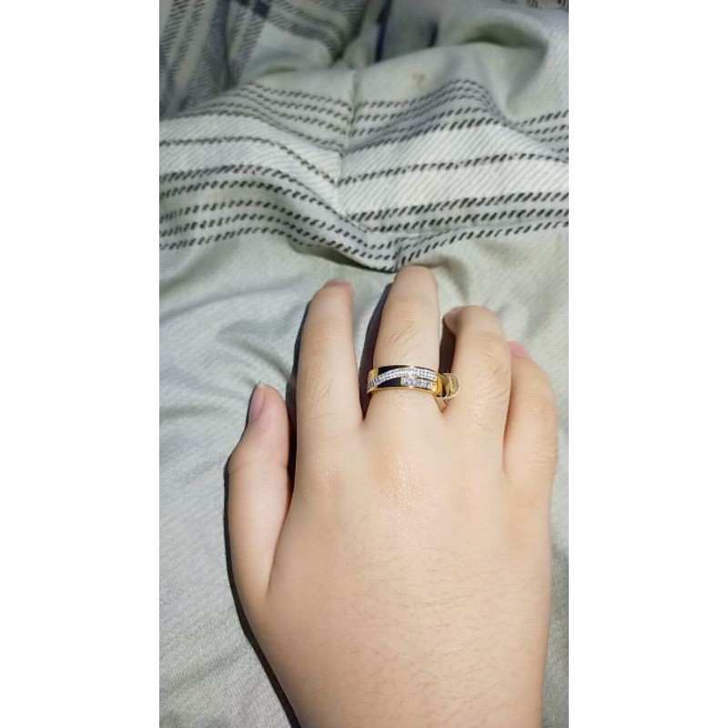 cincin wanita cincin titanium aksesoris wanita