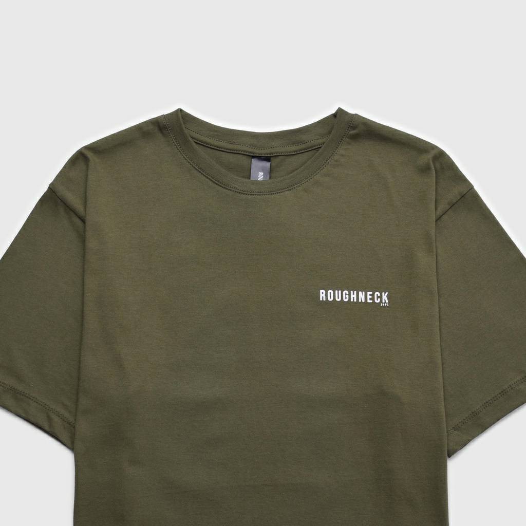 Kaos Roughneck T401 Army Scratch  | Roughneck T-shirt  | Baju Kaos Roughneck