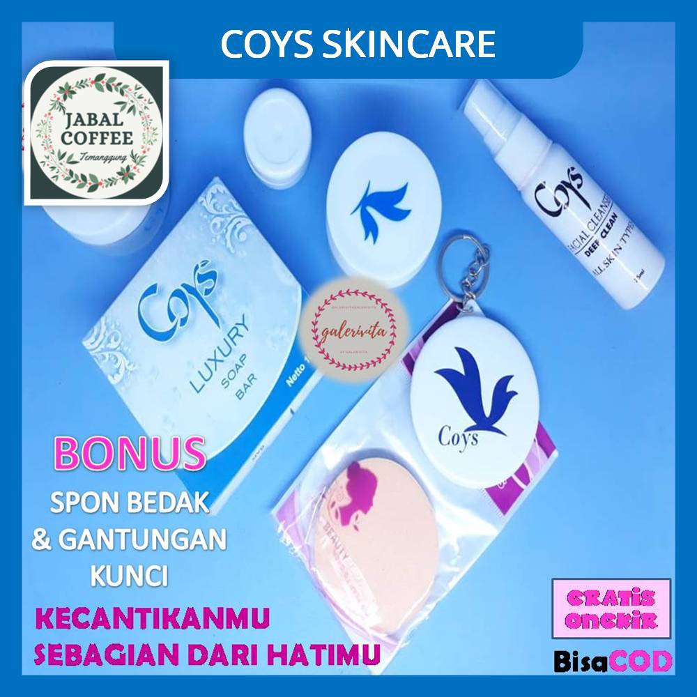 Coys Skincare Toner Pembersih Wajah Bersih Bersinar Dan Mengkilap