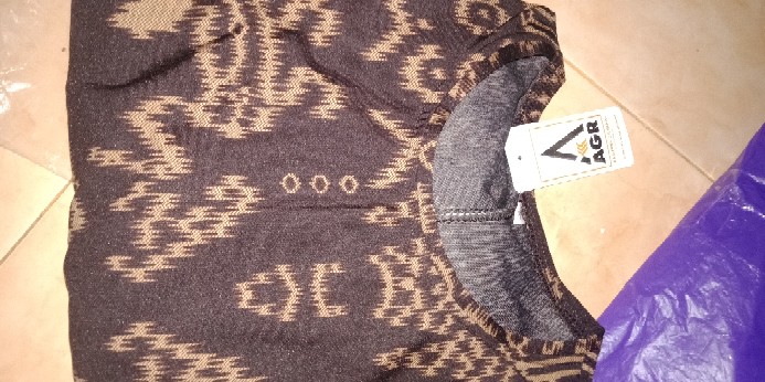 Cempaka Ori Wsk Baju Gamis Motif Batik Etnik Bahan Calvin Jeans Good Quality  Ld 100 Melar Sampai120