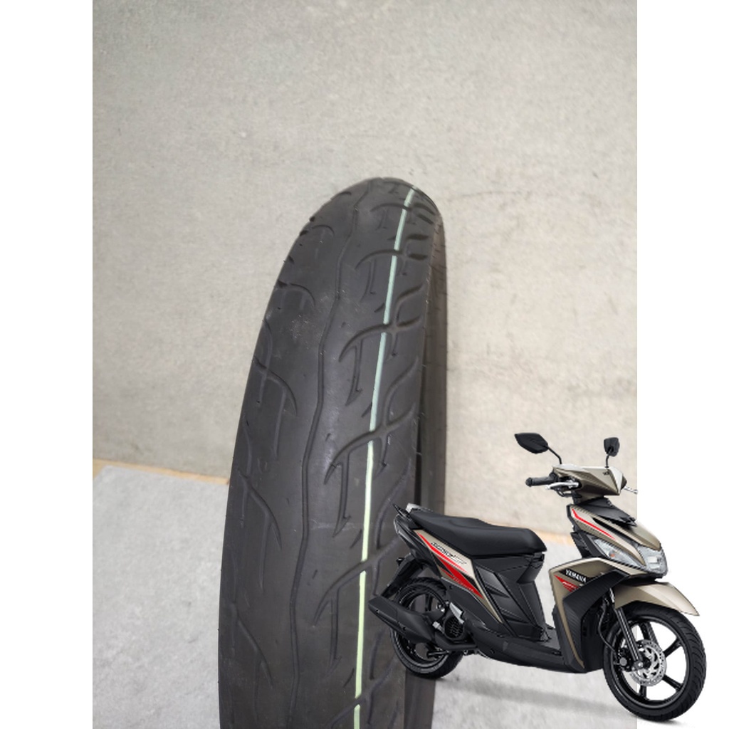 BAN UNTUK DEPAN MIO Z TIPE NON TUBLES UKURAN 80/90 MERK FDR FLEMINO TERJAMIN