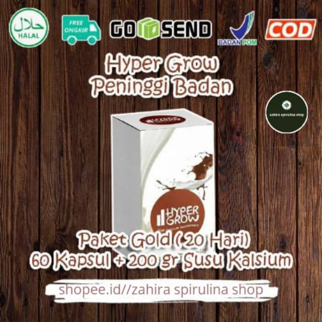 

HYPERGROW / HYPER GROW ORIGINAL ASLI PAKET SUSU PENINGGI BADAN