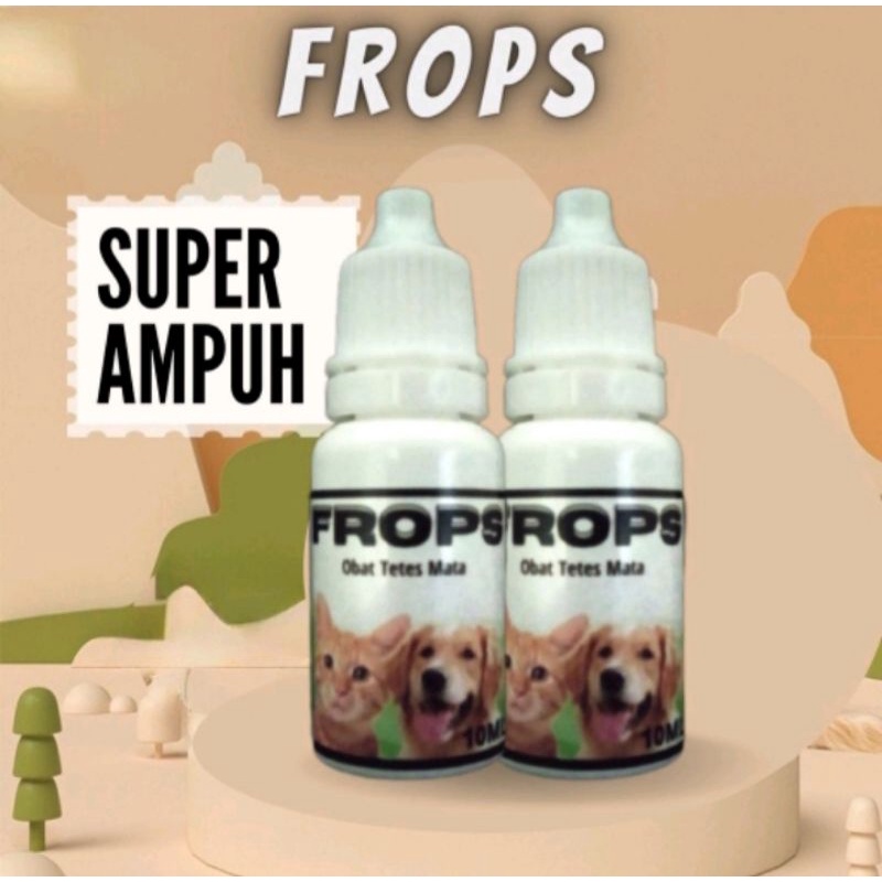 OBAT TETES MATA DAN HIDUNG KUCING ANJING FROPS