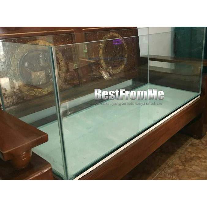 dioder Aquarium akuarium custom 80x30x40 cm 80 x 30 x 40 8 10 mm aquascape stok terbatas
